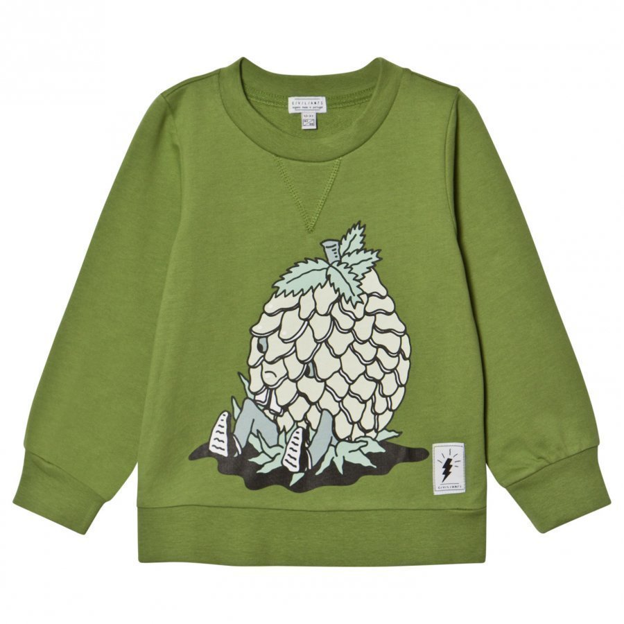 Civiliants Pineapple Print Sweater Green Oloasun Paita