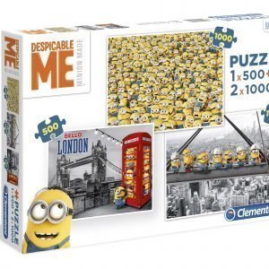 Clementoni Multipuzzle Despicable Me Palapelit 3 Kpl