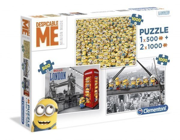 Clementoni Multipuzzle Despicable Me Palapelit 3 Kpl