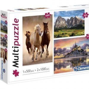 Clementoni Multipuzzle Palapelit 3 Kpl