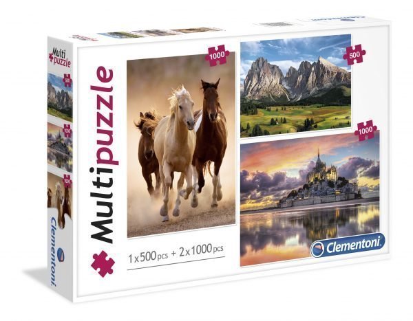 Clementoni Multipuzzle Palapelit 3 Kpl