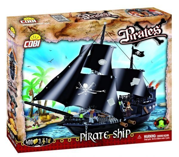 Cobi Pirates: Merirosvolaiva Rakennussarja 400-Osainen