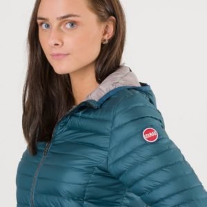 Colmar Hooded Down G Jacket Takki Vihreä