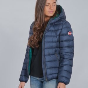 Colmar Hooded Down Jacket Takki Sininen