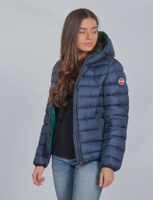 Colmar Hooded Down Jacket Takki Sininen