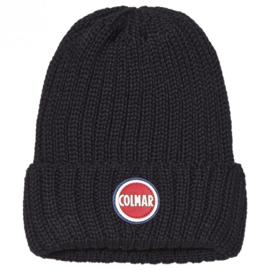 Colmar Navy Branded Beanie Hat Pipo