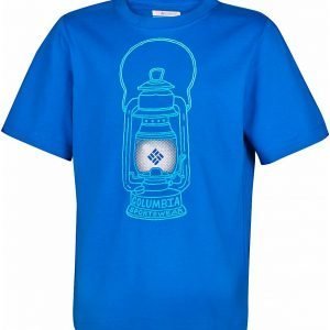 Columbia Camp Light B Tee T-Paita Sininen