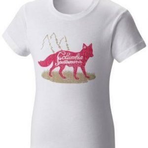 Columbia Foxtrotter Graphic Tee T-Paita Valkoinen