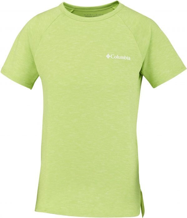 Columbia Silver Ridge Ii Short Sleeve Jr Paita Vaaleanvihreä