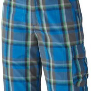 Columbia Silver Ridge Iii Boys Plaid Short Shortsit Sininen