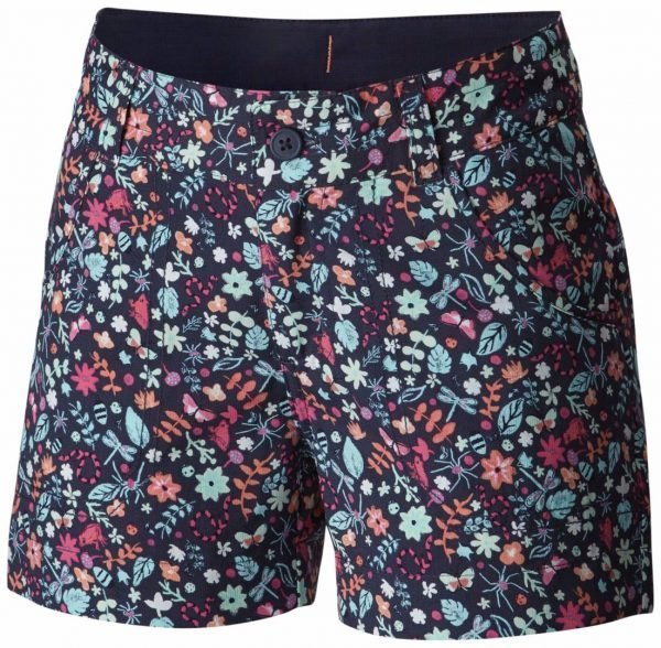 Columbia Silver Ridge Printed Short Shortsit Tummansininen