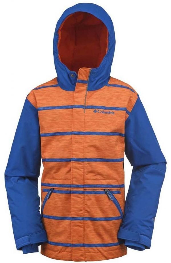 Columbia Slopestar Jr Jacket Laskettelutakki Sininen / Oranssi