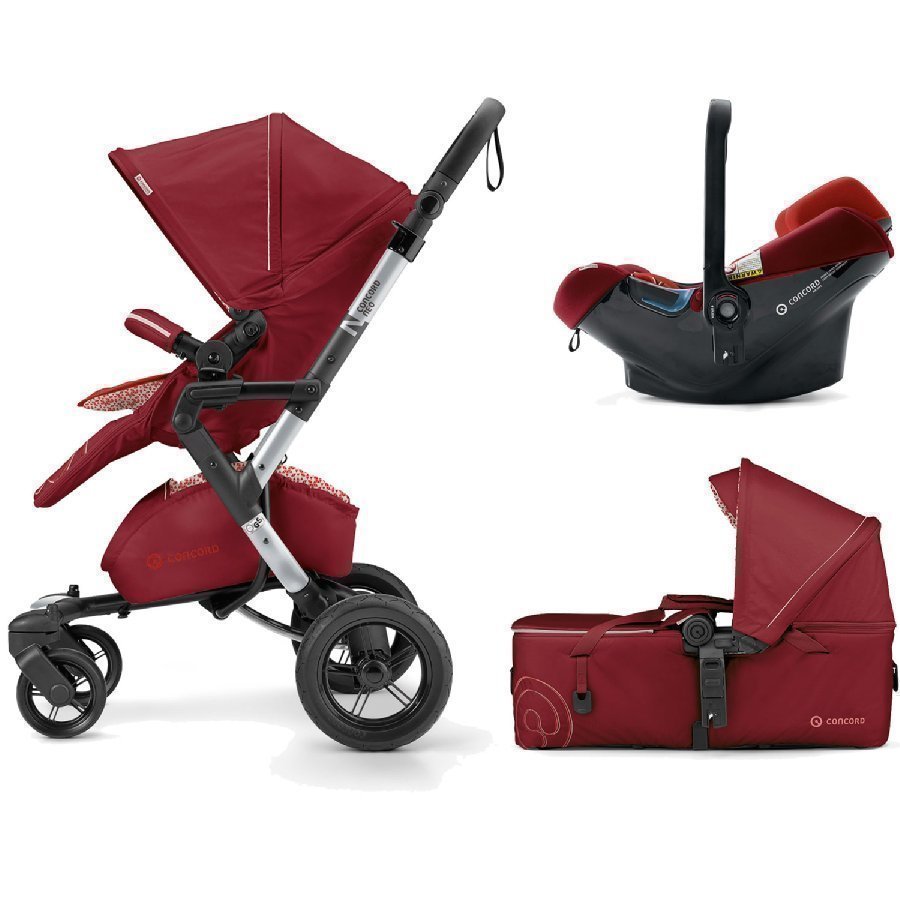 Concord Neo Mobility Set Tomato Red Lastenvaunut