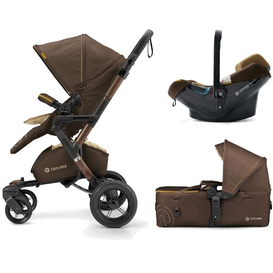 Concord Neo Mobility Set Walnut Brown Lastenvaunut