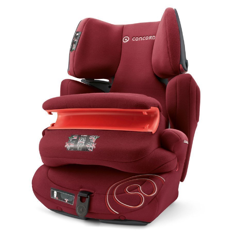 Concord Transformer Pro 2016 Bordeaux Red Turvaistuin