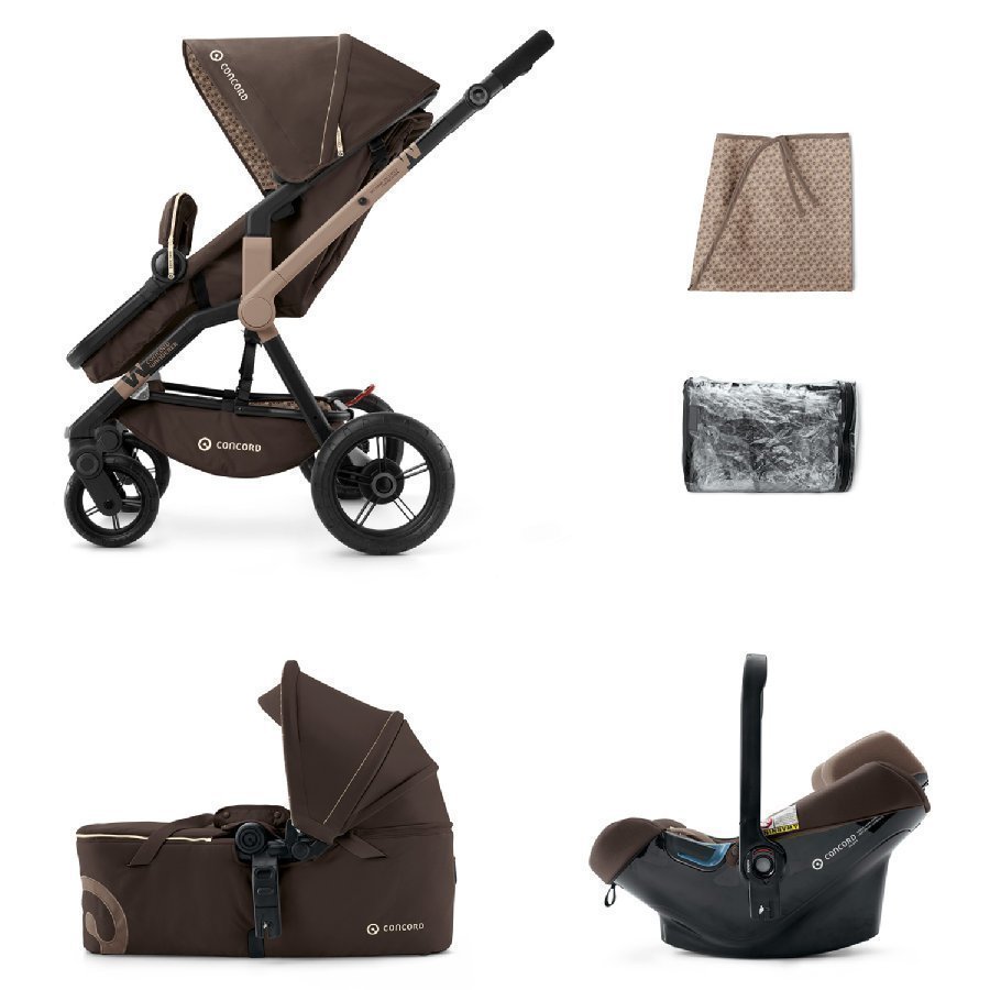 Concord Wanderer Mobility Set Chocolate Brown