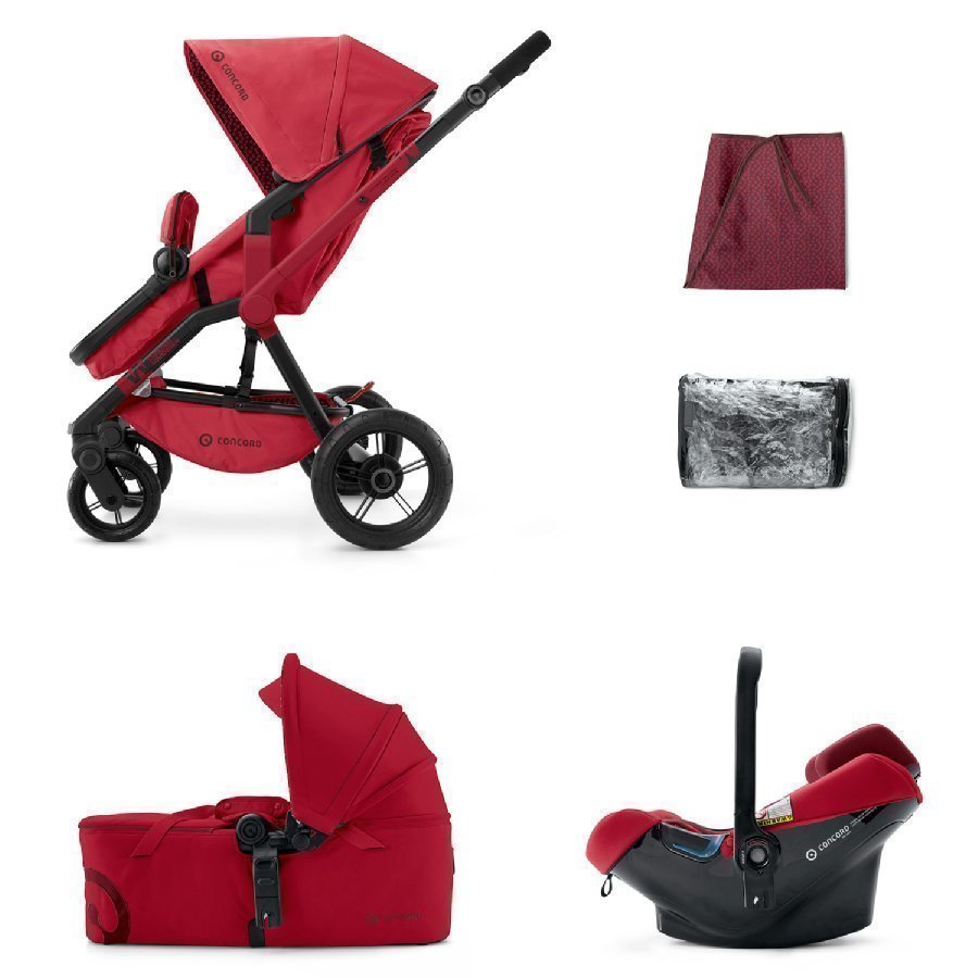 Concord Wanderer Mobility Set Ruby Red