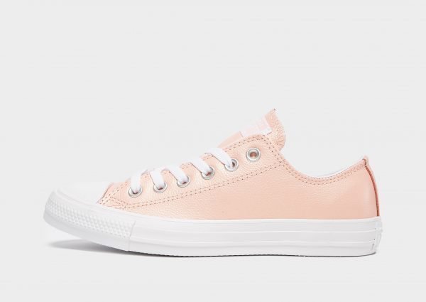 Converse All Star Ox Leather Vaaleanpunainen