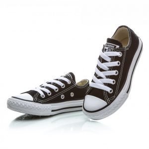 Converse As Canvas-Ox Kids Matalavartiset Tennarit Musta