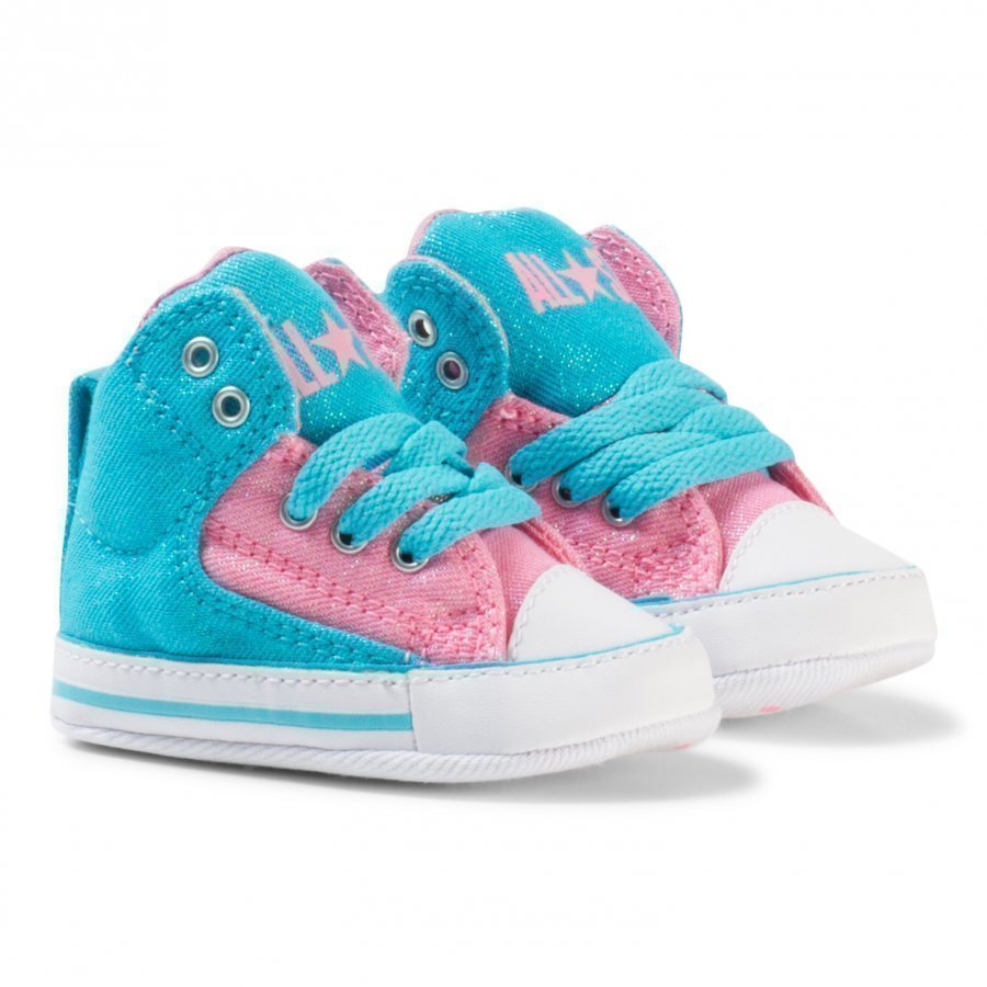 Converse Blue And Pink Chuck Taylor All Star First Star High Street Hi Tops Lenkkarit