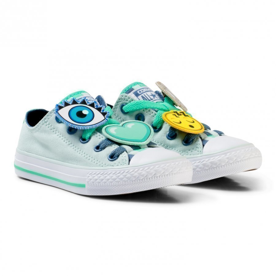 Converse Blue Chuck Taylor All Star Emoji Energy Loophole Trainers Lenkkarit