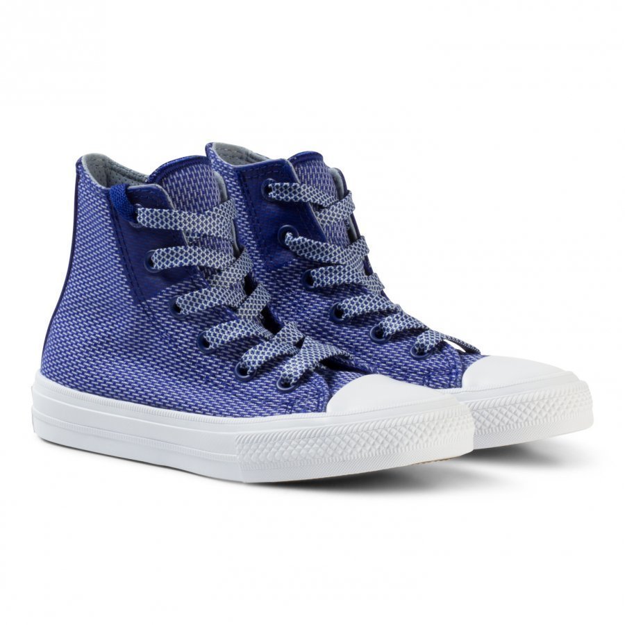 Converse Blue Chuck Taylor All Star Ii Junior Hi Tops Lenkkarit