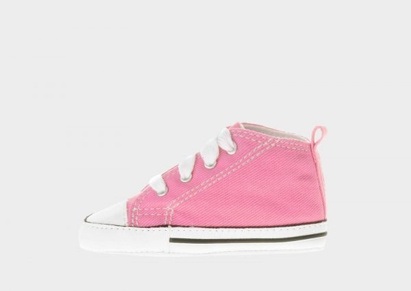 Converse First Star Crib Vaaleanpunainen