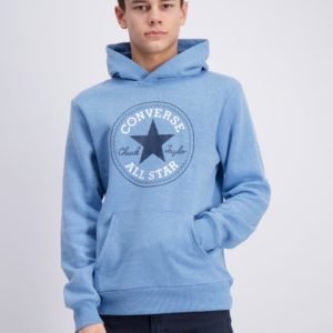 Converse Fleece Chuck Patch Hoodie Huppari Sininen