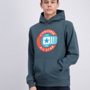 Converse Graphic Pull Over Huppari Vihreä