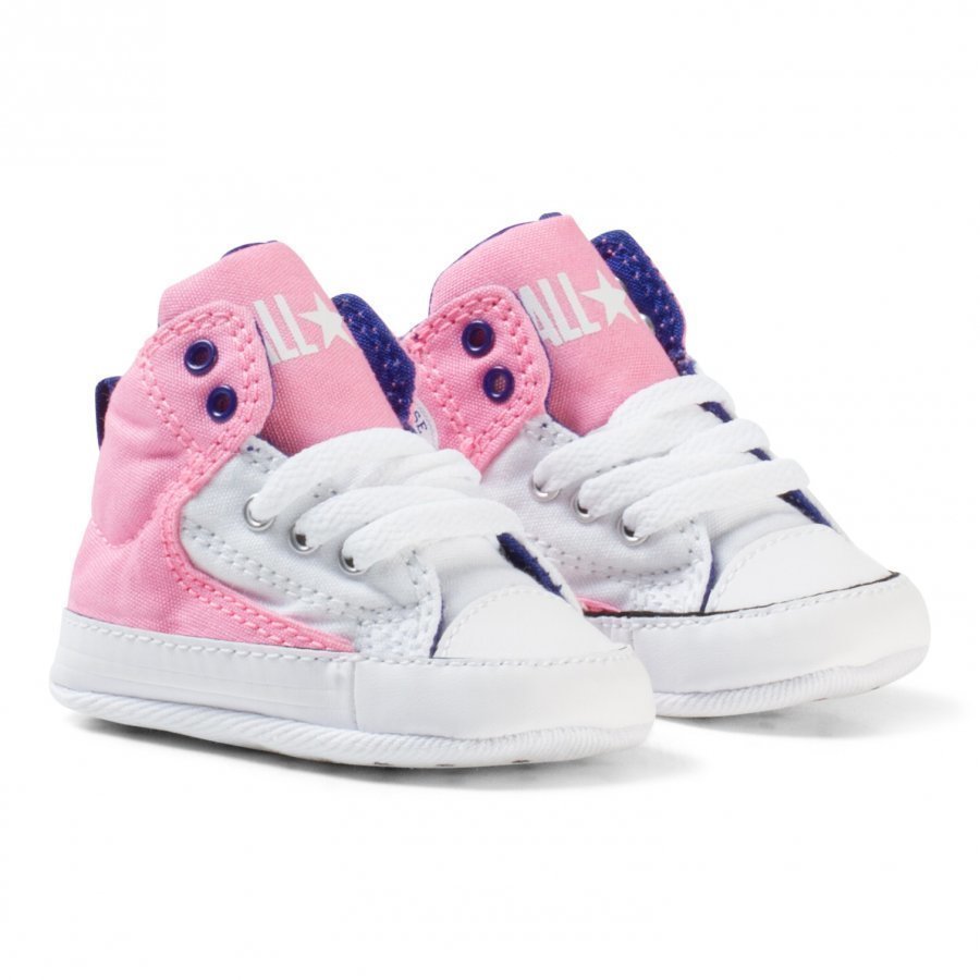 Converse Pink Chuck Taylor All Star First Star High Street Hi Tops Lenkkarit