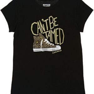 Converse T-paita Can't be tamed Converse Black