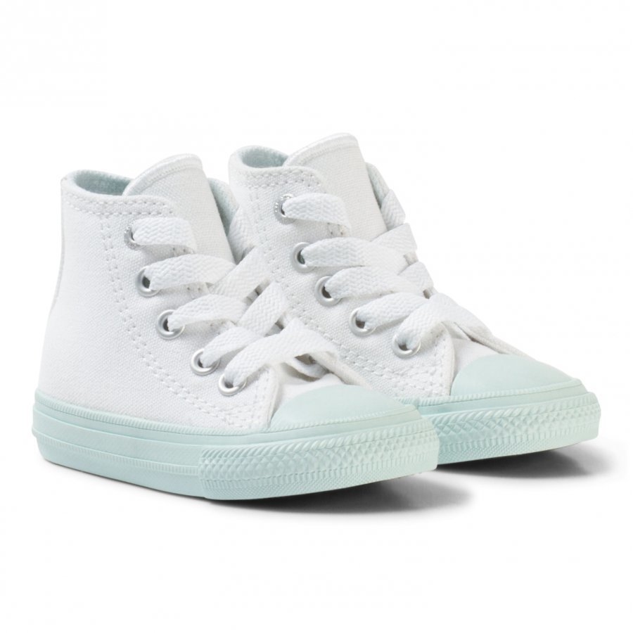 Converse White Chuck Ii All Star Hi Top With Mint Sole Korkeavartiset Kengät