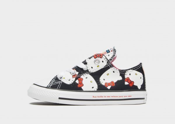 Converse X Hello Kitty All Star Ox Musta