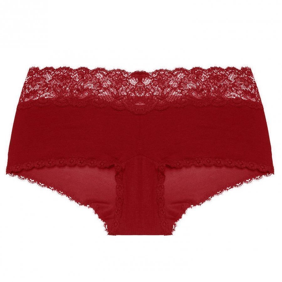 Cosabella Maternity Never Say Never Maternity Hotpant Brick Red Alushousut Äidille