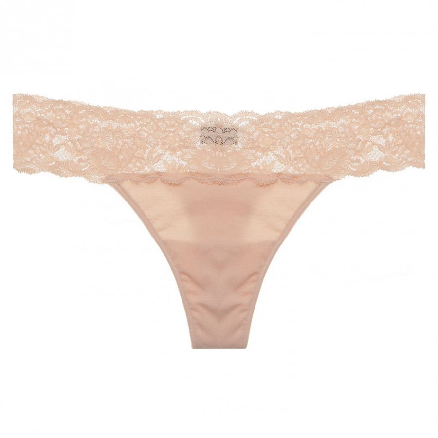 Cosabella Maternity Never Say Never Maternity Thong Blush Alushousut Äidille