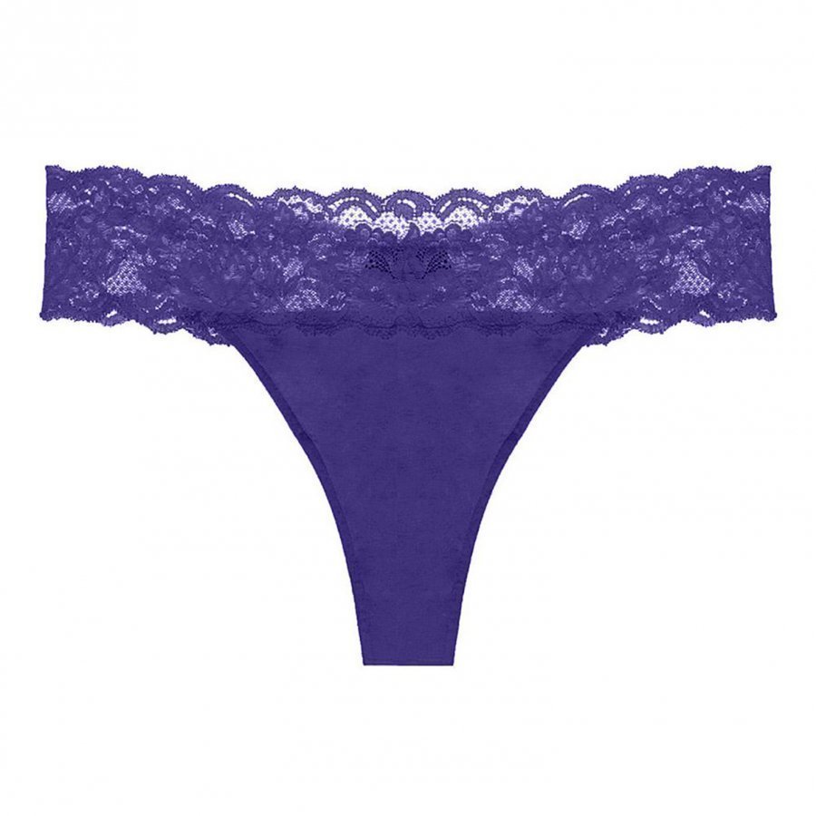 Cosabella Maternity Never Say Never Maternity Thong Regency Purple Alushousut Äidille