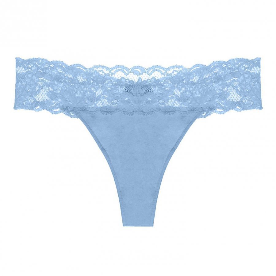 Cosabella Maternity Never Say Never Maternity Thong Sorrento Blue Alushousut Äidille