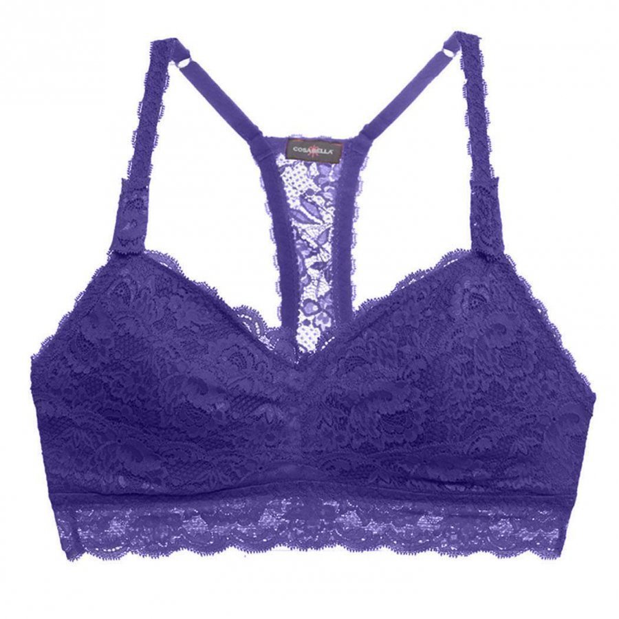 Cosabella Maternity Never Say Never Mommie Racerback Nursing Bra Regency Purple Imetysliivit