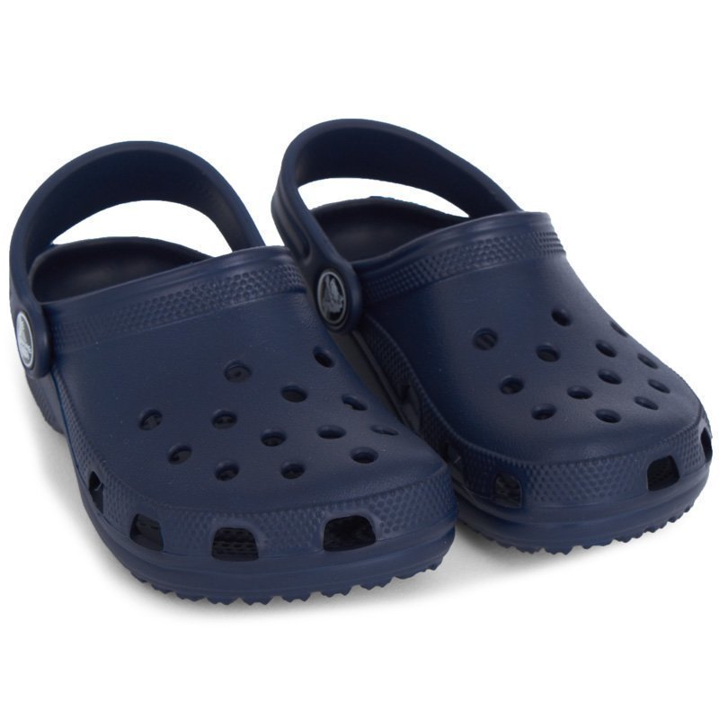 Crocs Classic Slippers Kids Navy Slip On Sandaalit