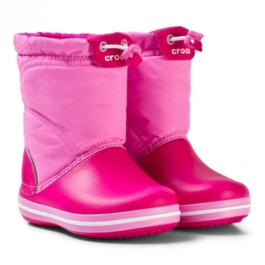 Crocs Crocband Lodgepoint Boots Candy Pink Kumisaappaat