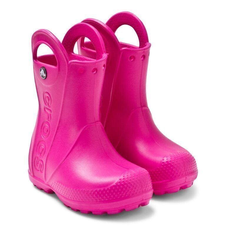 Crocs Kids Handle It Rain Boot Fuchsia Kumisaappaat