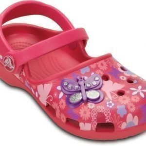 Crocs Pistokkaat Karin Butterfly Clog Raspberry