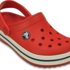 Crocs Pistokkaat Kids Crocband Flame/White