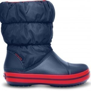 Crocs Saappaat Winter Puff Boot Navy/Red