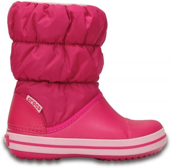 Crocs Winter Puff Boot Talvijalkineet Lasten Pinkki