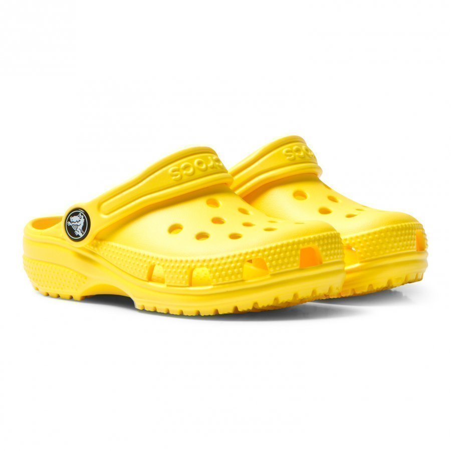 Crocs Yellow Classic Clogs Slip On Sandaalit