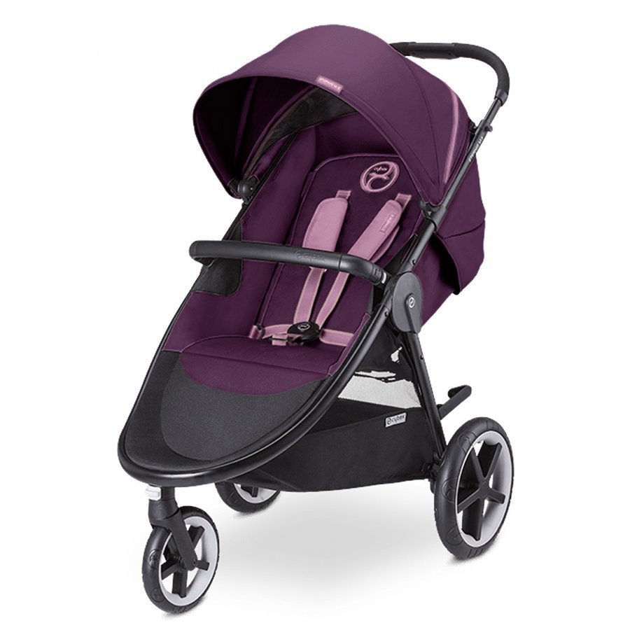 Cybex Eternis M3 Stroller Grape Juice Matkarattaat