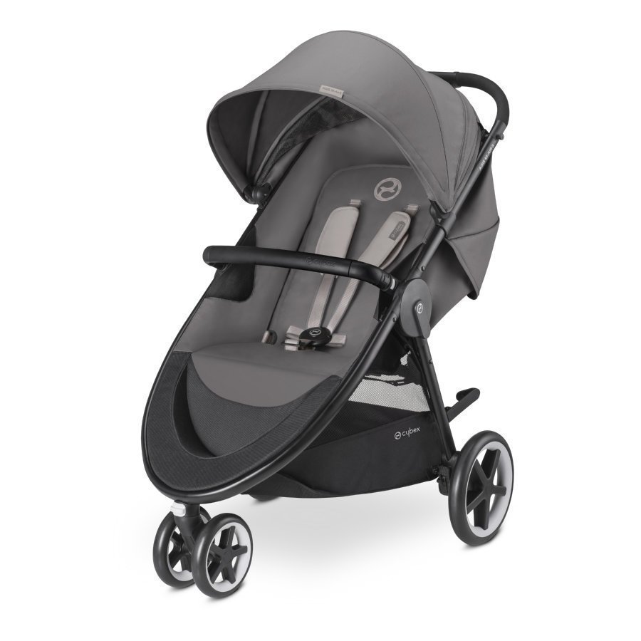 Cybex Gold Agis M Air 3 Manhattan Grey Mid Grey Lastenrattaat