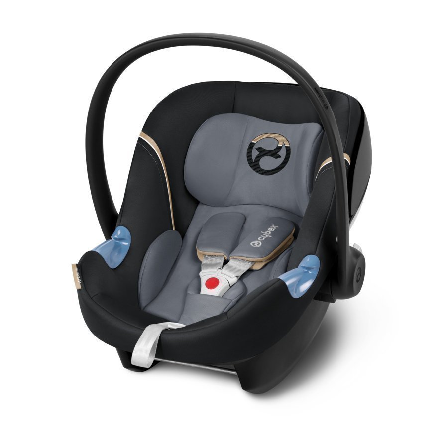 Cybex Gold Aton M Graphite Black Dark Grey Turvakaukalo