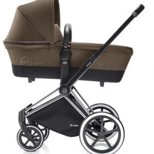 Cybex Priam Lastenvaunut Runko All Terrain Chrome/Cashmere Beige